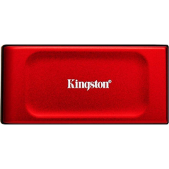 Disco Externo SSD Kingston XS1000 1TB/ USB 3.2/ Rojo