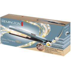 Plancha para el Pelo Remington Shine Therapy Pro S9300/ Azul