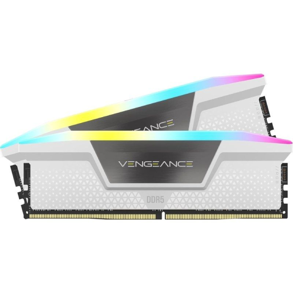 Memoria RAM Corsair Vengeance RGB 2 x 16GB/ DDR5/ 6000MHz/ 1.35V/ CL36/ DIMM