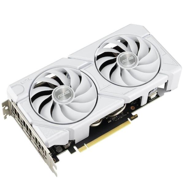 Tarjeta Gráfica Asus Dual GeForce RTX 4060 EVO OC White Edition/ 8GB GDDR6