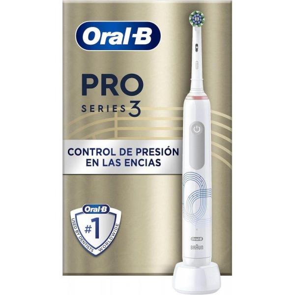 Cepillo Dental Braun Oral-B Pro 3 Olympics Desing Edition/ Blanco