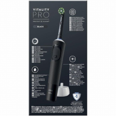 Cepillo Dental Braun Oral-B Vitality Pro/ Negro