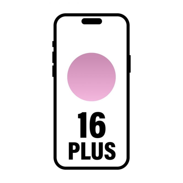 Smartphone Apple iPhone 16 Plus 128GB/ 6.7'/ 5G/ Rosa