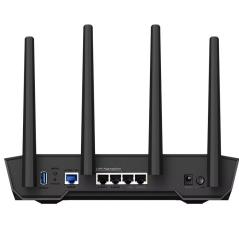 Router Gaming Inalámbrico Asus TUF AX4200/ WiFi 6/ 4200Mbps/ 2.4GHz 5GHz/ 4 Antenas/ WiFi 802.11ax/ac/n/a/ - n/b/g