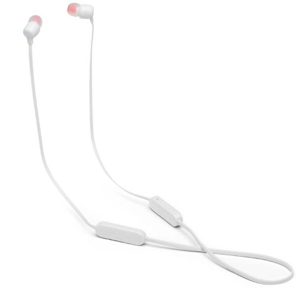 Auriculares Inalámbricos Intrauditivos JBL Tune 125BT/ con Micrófono/ Bluetooth/ Blancos