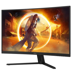 Monitor Gaming Curvo AOC CQ32G4VE 31.5'/ QHD/ 0.5ms/ 180Hz/ VA/ Negro