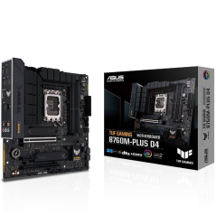 Placa Base Asus TUF GAMING B760M-PLUS D4/ Socket 1700/ Micro ATX