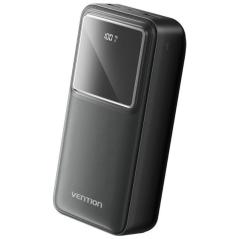 Powerbank 30000mAh Vention FHMB0/ 22.5W/ Negro