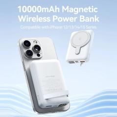 Powerbank 10000mAh Vention FHTW0/ 22.5W/ Wireless/ Blanco