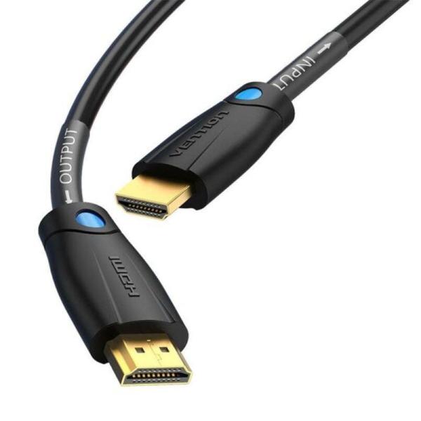 Cable HDMI 2.0 4K Vention AAMBQ/ HDMI Macho - HDMI Macho/ 20m/ Negro