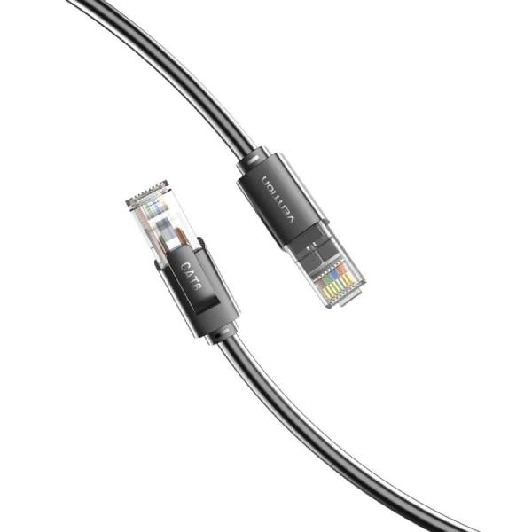 Cable de Red RJ45 UTP Vention IBRBJ Cat.6/ 5m/ Negro