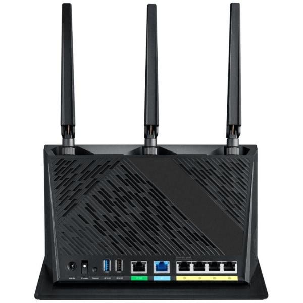 Router Gaming Inalámbrico Asus RT-AX86U Pro/ WiFi 6/ 5700Mbps/ 2.4GHz 5GHz/ 3 Antenas/ WiFi 802.11ax/ac/n/a/ - n/b/g