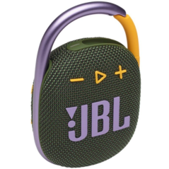 Altavoz con Bluetooth JBL Clip 4/ 5W/ 1.0/ Verde