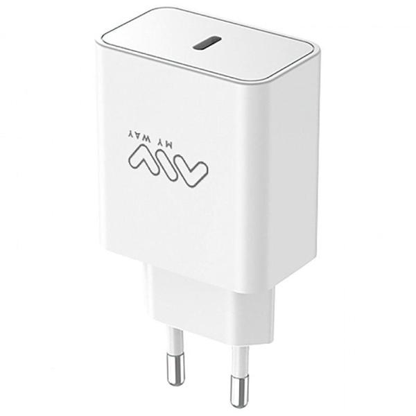 Cargador de Pared Myway MWACC0018/ 1xUSB Tipo-C/ 45W