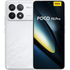 Smartphone Xiaomi POCO F6 Pro 12GB/ 256GB/ 6.67'/ 5G/ Blanco