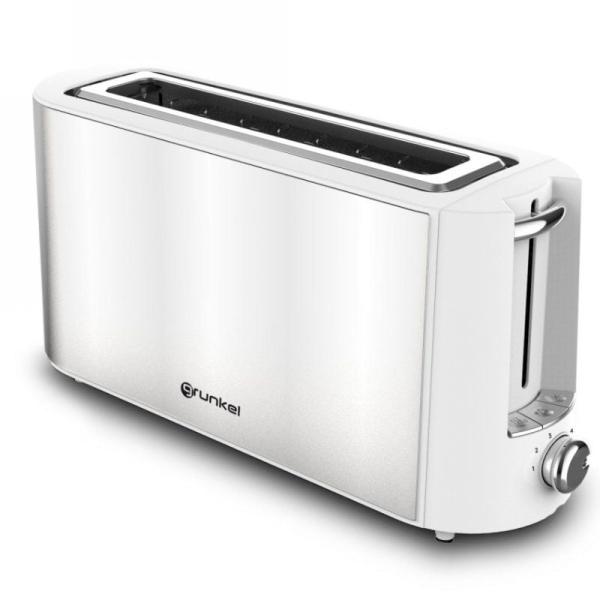 Tostador Grunkel TS-MAXISTEEL/ 1000W/ Blanco