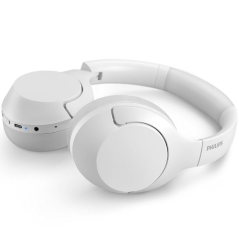 Auriculares Inalámbricos Philips TAH8506/ con Micrófono/ Bluetooth/ Blancos