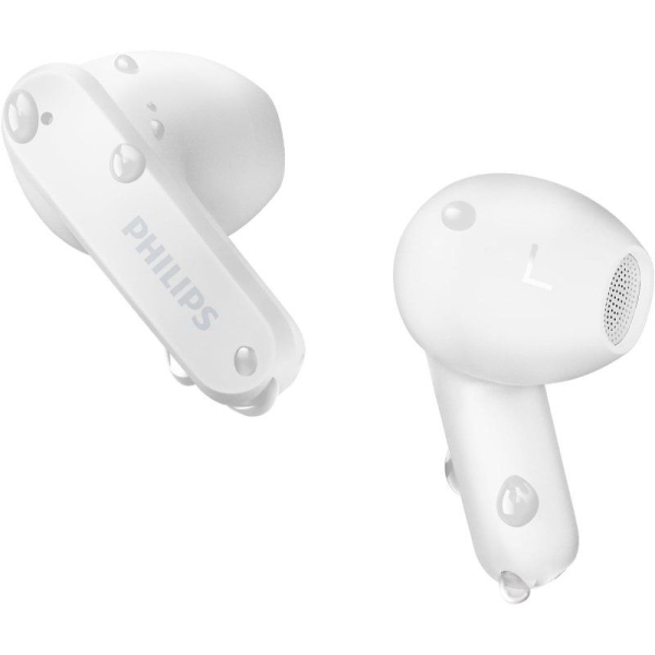 Auriculares Bluetooth Philips TAT2139WH con estuche de carga/ Autonomía 7h/ Blancos