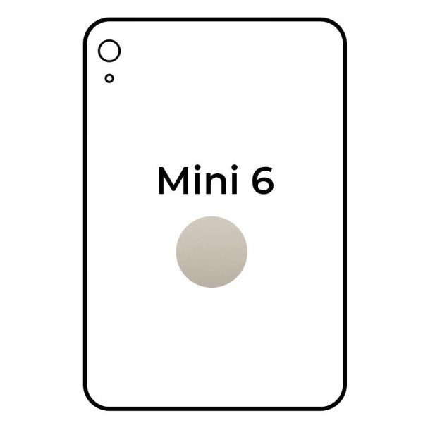 iPad Mini 8.3 2021 Wifi/ A15 Bionic/ 64GB/ Blanco Estrella - MK7P3TY/A - Imagen 1