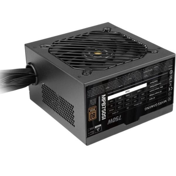 Fuente de Alimentación Mars Gaming MPB750SI/ 750W/ Ventilador 12cm/ 80 Plus Bronze