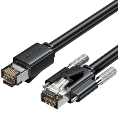 Cable de Red RJ45 SFTP Vention IBUBD Cat.6/ 50cm/ Negro