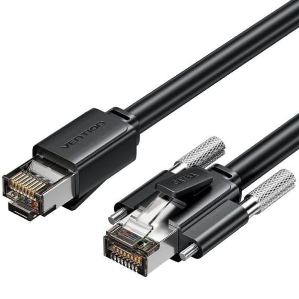 Cable de Red RJ45 SFTP Vention IBUBL Cat.6/ 10m/ Negro