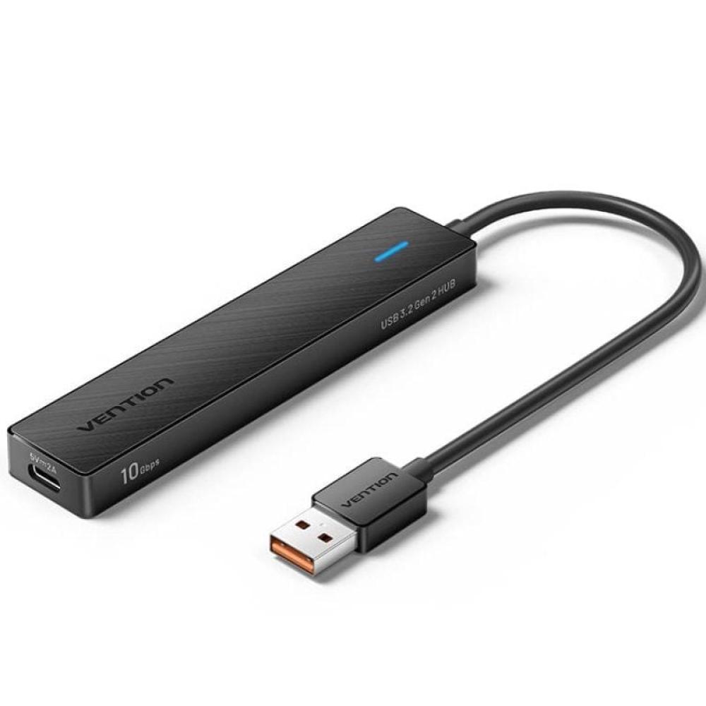 Hub USB 3.2 Vention CHSBB/ 2xUSB Tipo-C 3.2/ 2xUSB 3.2/ 1xUSB Tipo-C/ 15cm