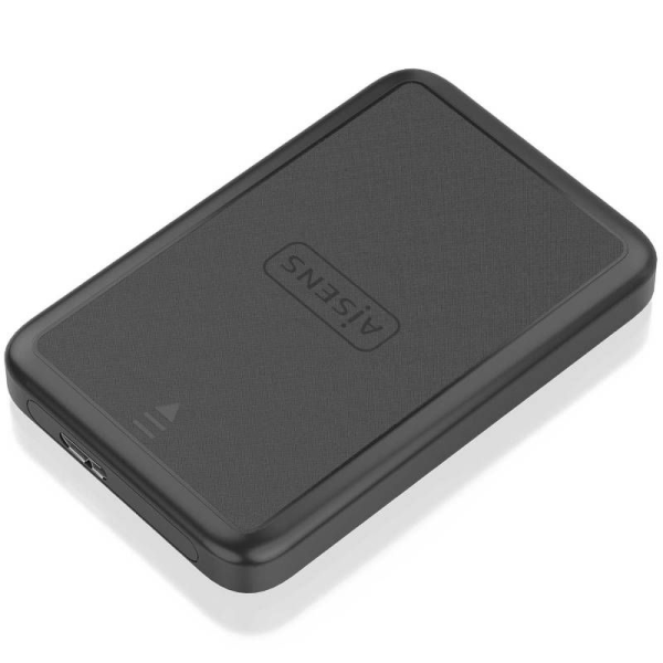 Caja Externa para Disco Duro de 2.5' Aisens ASE-2519B/ USB 3.1/ Sin Tornillos