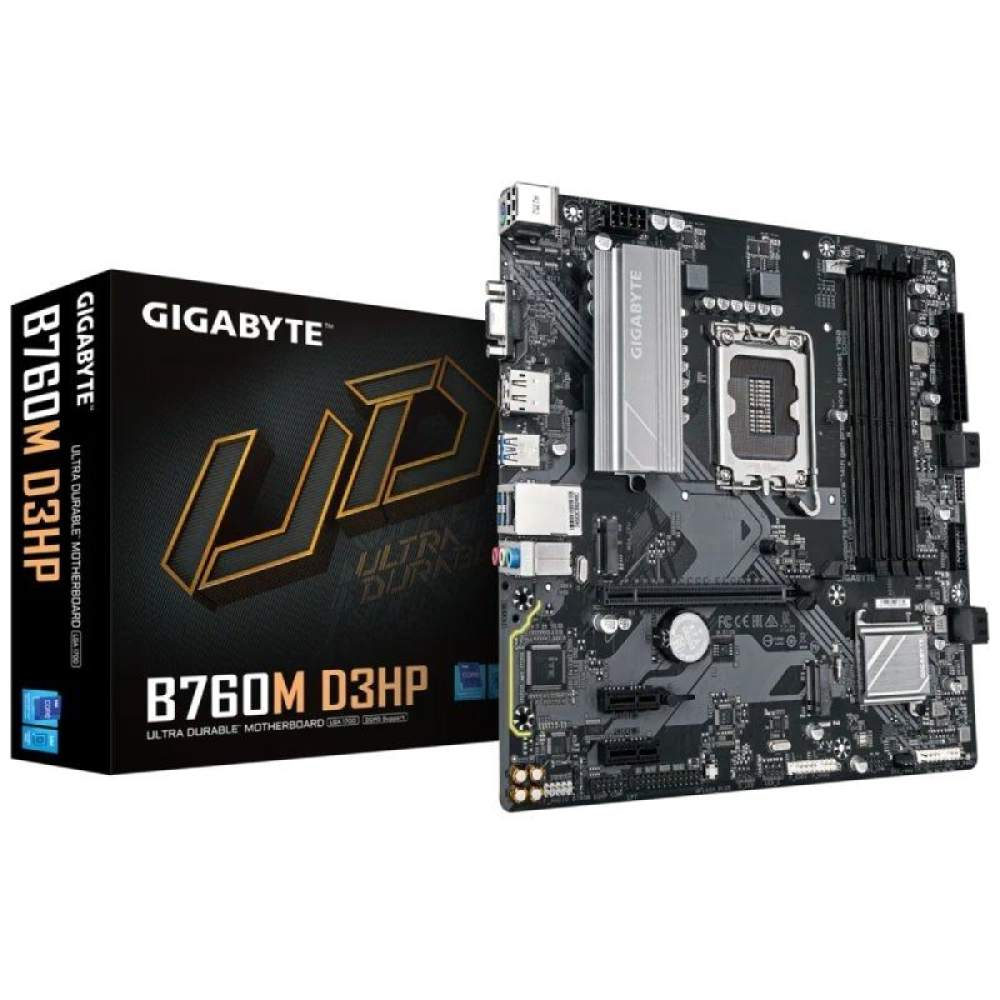 Placa Base Gigabyte B760M D3HP Socket 1700/ Micro ATX