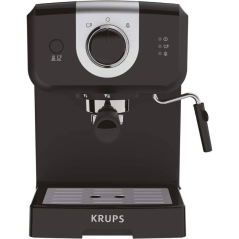 Cafetera Expreso Krups Opio/ Negra