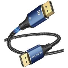 Cable Vention HCELF/ DisplayPort Macho - DisplayPort 8K Macho/ 3m/ Azul