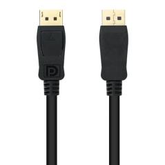 Cable DisplayPort Nanocable 10.15.2601-L150/ DisplayPort Macho - DisplayPort Macho/ 1.5m/ Negro