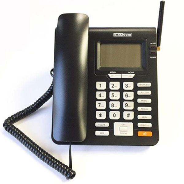 Teléfono Maxcom MM28D/ Negro