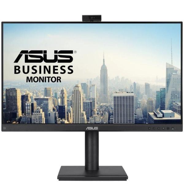 Monitor Profesional Asus BE249QFK 24'/ Full HD/ Webcam/ Negro