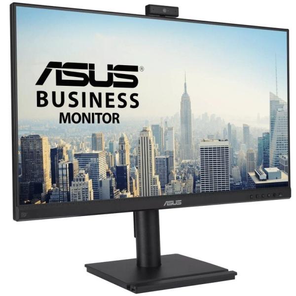 Monitor Profesional Asus BE249QFK 24'/ Full HD/ Webcam/ Negro