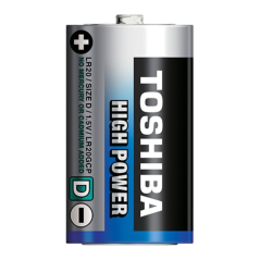 Pack de 2 Pilas D 2 Toshiba LR20/ 1.5V/ Alcalinas