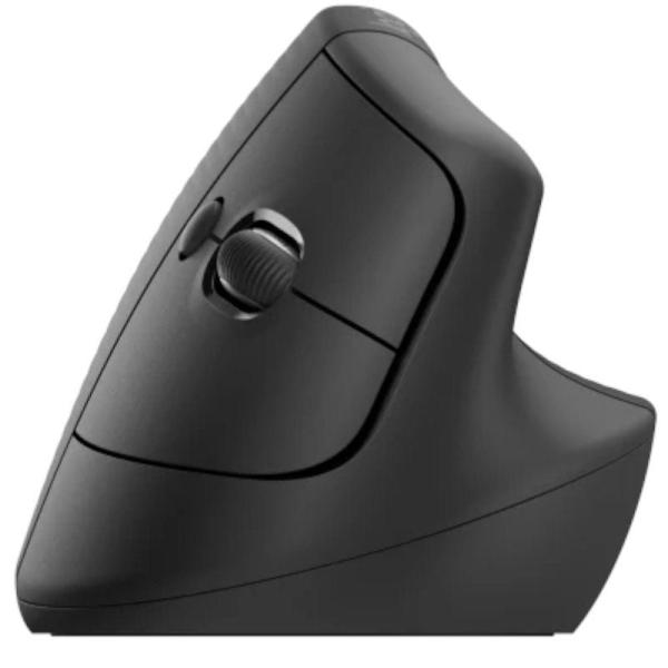 Ratón Ergonómico Inalámbrico por Bluetooth/ 2.4GHz Logitech Lift Vertical Ergonomic Mouse Business/ Hasta 4000 DPI/ Grafito