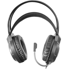 Auriculares Gaming con Micrófono Mars Gaming MH124/ Jack 3.5/ Negros