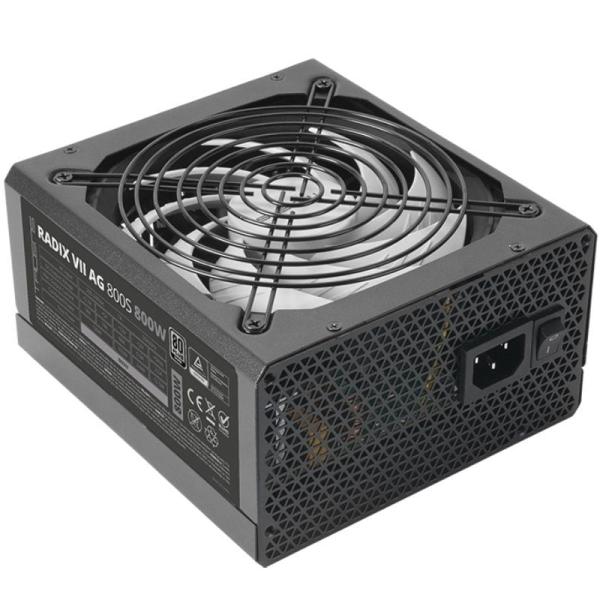 Fuente de Alimentación Tacens Radix VII AG 800S/ 800W/ Ventilador 14cm/ 80 Plus Silver