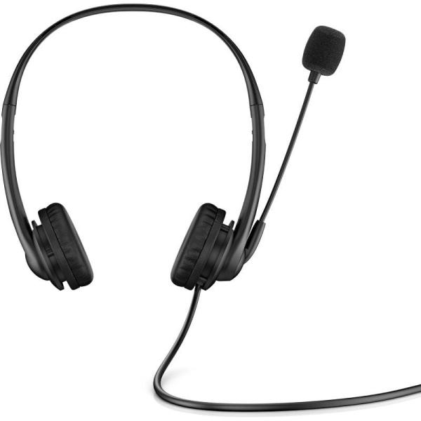 Auriculares HP G2/ con Micrófono/ USB/ Negros