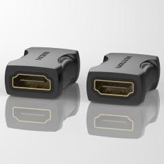 Adaptador HDMI 4K Vention AIRB0-2/ HDMI Hembra - HDMI Hembra/ Pack 2 Uds