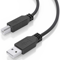 Cable Alargador USB 2.0 Aisens A101-0906/ USB Macho - USB Tipo-B/ 15m/ Negro