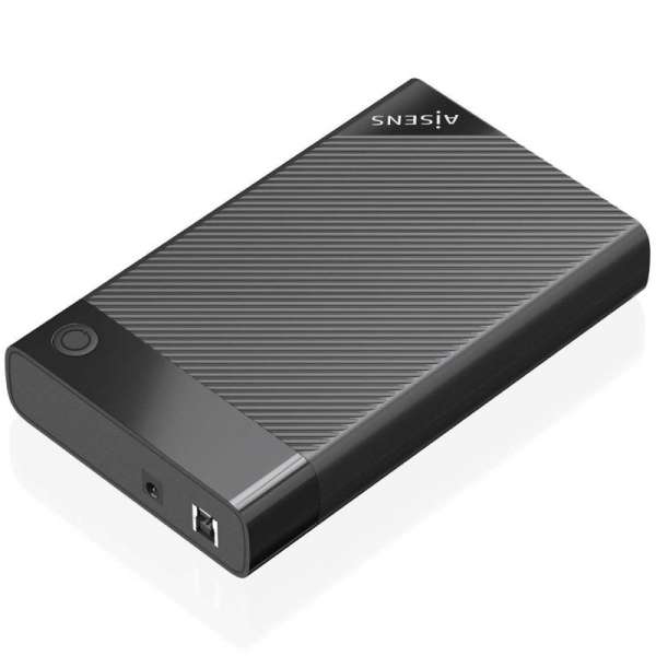 Caja Externa para Disco Duro de 2.5' Aisens ASE-3529B/ USB 3.1/ Sin tornillos