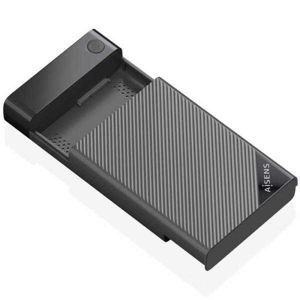 Caja Externa para Disco Duro de 2.5' Aisens ASE-3529B/ USB 3.1/ Sin tornillos