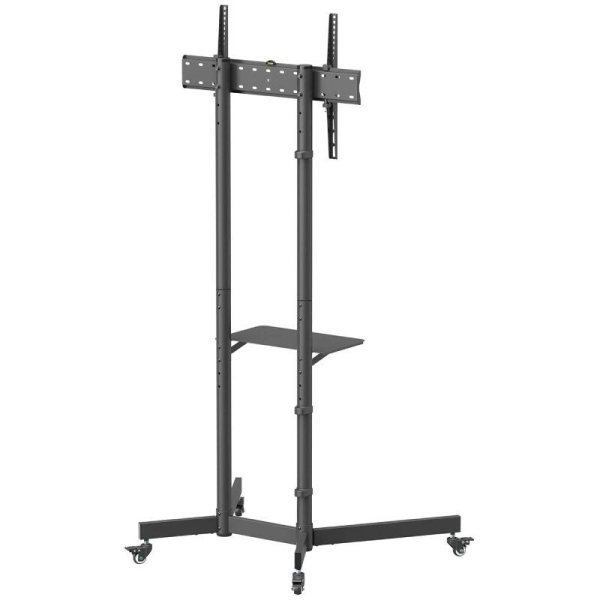 Soporte de Suelo Inclinable con Ruedas Aisens FT70TE-333 para TV 37'-70'/ hasta 45kg