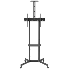 Soporte de Suelo Inclinable con Ruedas/ Soporte de Cámara Aisens FT70TE-335 para TV 37'-70'/ hasta 45kg