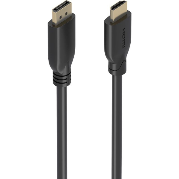 Cable Conversor Aisens A125-0922/ DisplayPort Macho - HDMI Macho/ 10m/ Negro