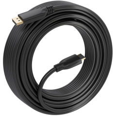 Cable Conversor Aisens A125-0922/ DisplayPort Macho - HDMI Macho/ 10m/ Negro