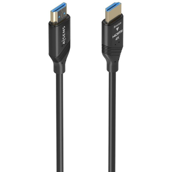 Cable HDMI 2.0 AOC 4K Aisens A148-0931/ HDMI Macho - HDMI Macho/ 25m/ Negro