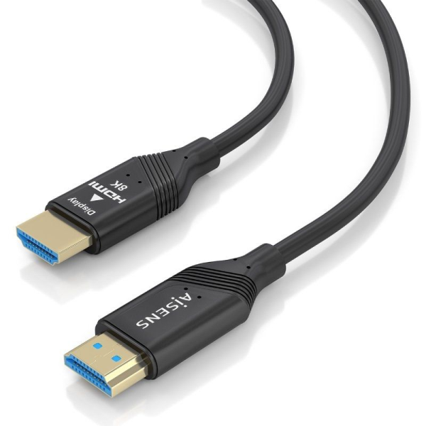 Cable HDMI 2.1 AOC 8K Aisens A153-0933/ HDMI Macho - HDMI Macho/ 10m/ Negro